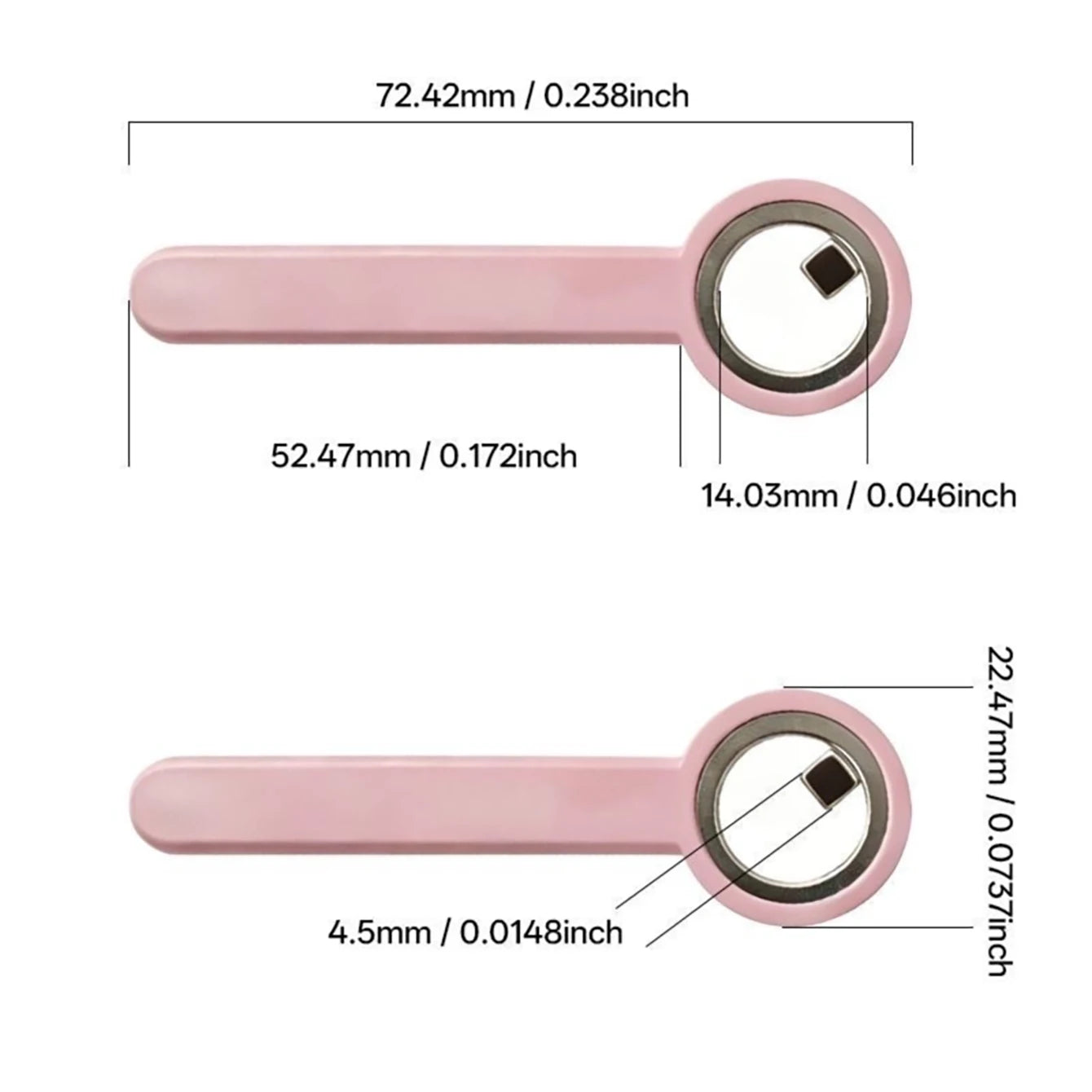 MIANEL New Upgrade 3-Second Hollow Cat Eye Magnet Strong Power Ring Magnet Fast Black Hole Effect for Magnetic Nail Art Beginner