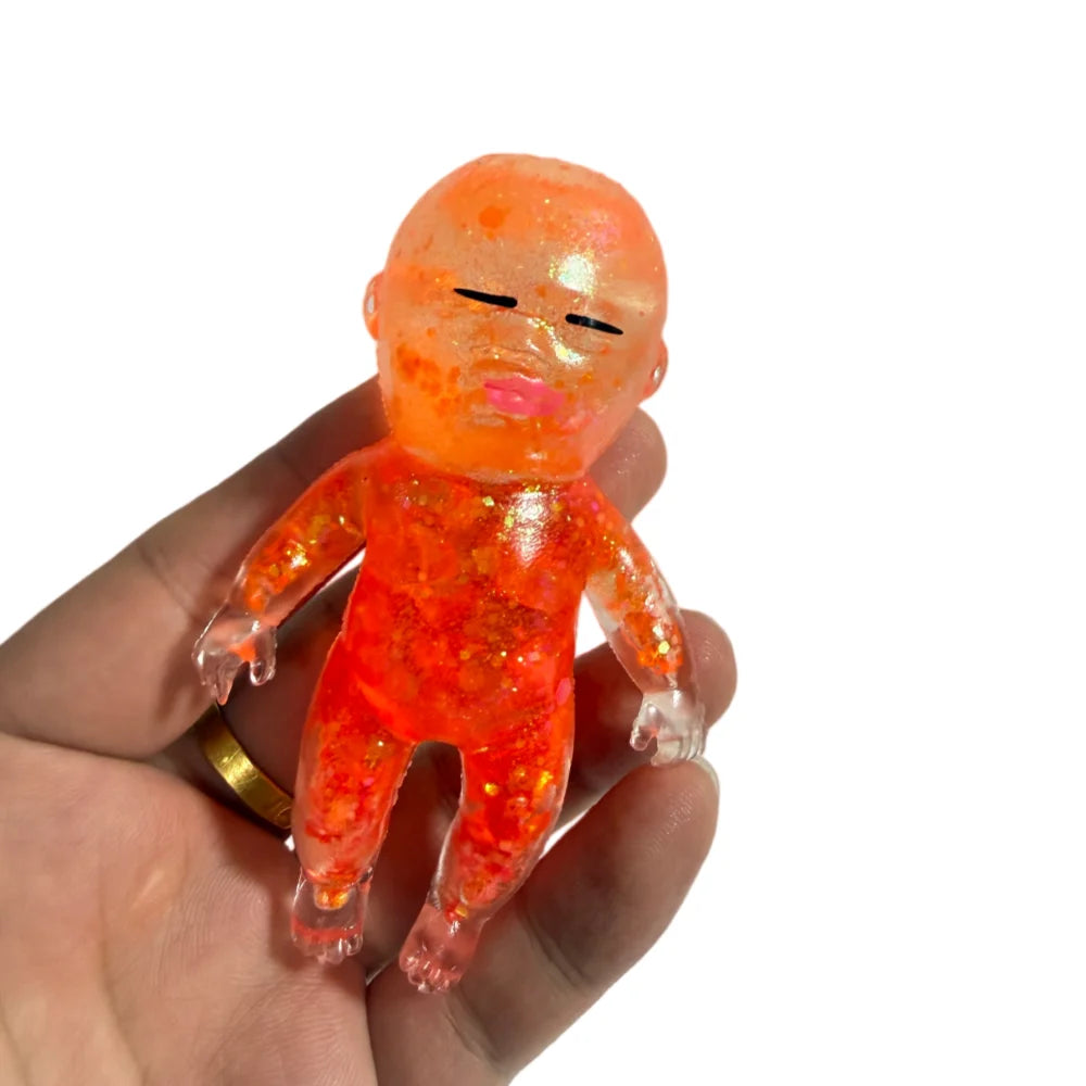 Stress Relief Toy Squishy Baby Shape Squeeze Toy Anti-stress Toy Fidget Desk Toy For Friend Christmas Gift