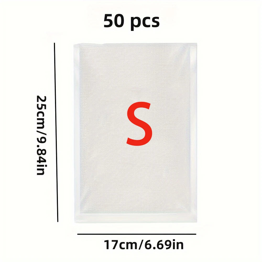Simple operation Vacuum Sealer Machine Bag Rolls Food Sealer Compact Food Preservation System with Vacuum Bags