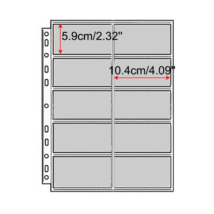 A4 Binder Photocards Holder Kpop Photo Card Page 2/3/4/9/10 Pocket Sleeves PVC Free Photo Album Refills 4x6 10x15 Pocket Sleeves