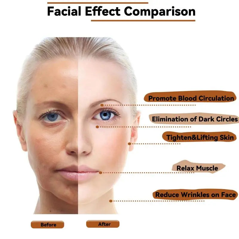 1/7pcs Face Massager  Wooden Face  Face Roller Mini Wood Therapy Face Wood Therapy Meridian Massage Kit Facial Roller Lifting