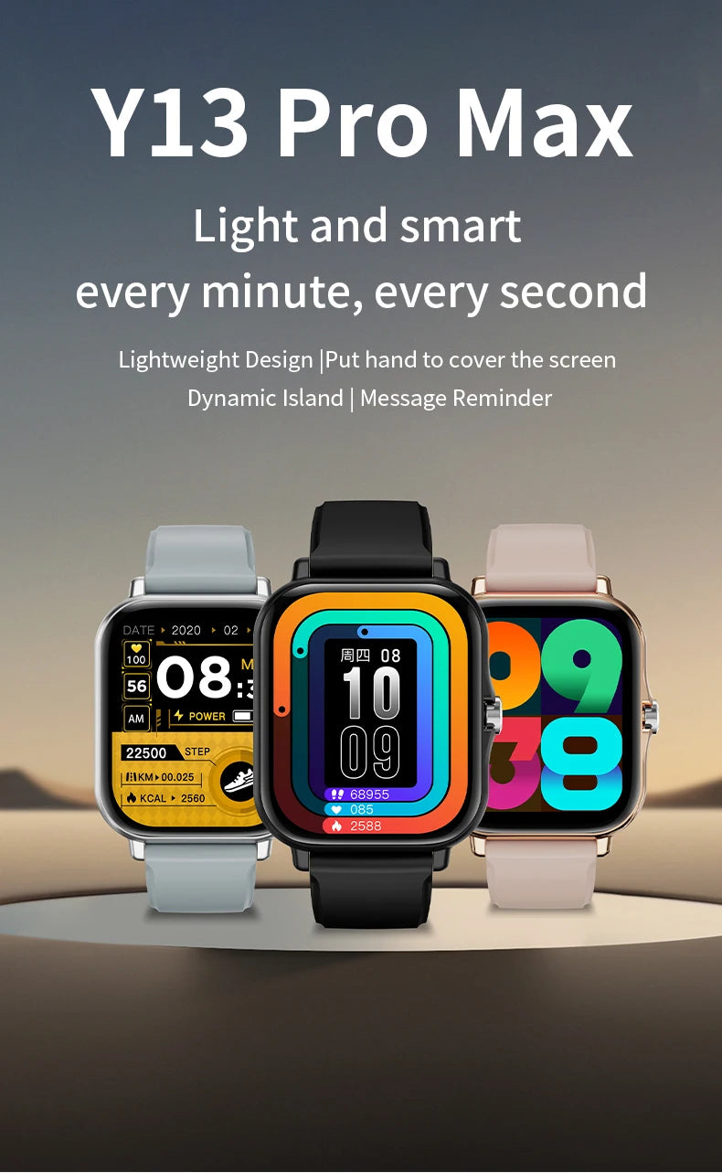 LAXASFIT 2026 Smart Watch 1.83 Inch HD Display Answer Make Call Message Preview Sport Modes DIY Dial Weather Forecast Men Women