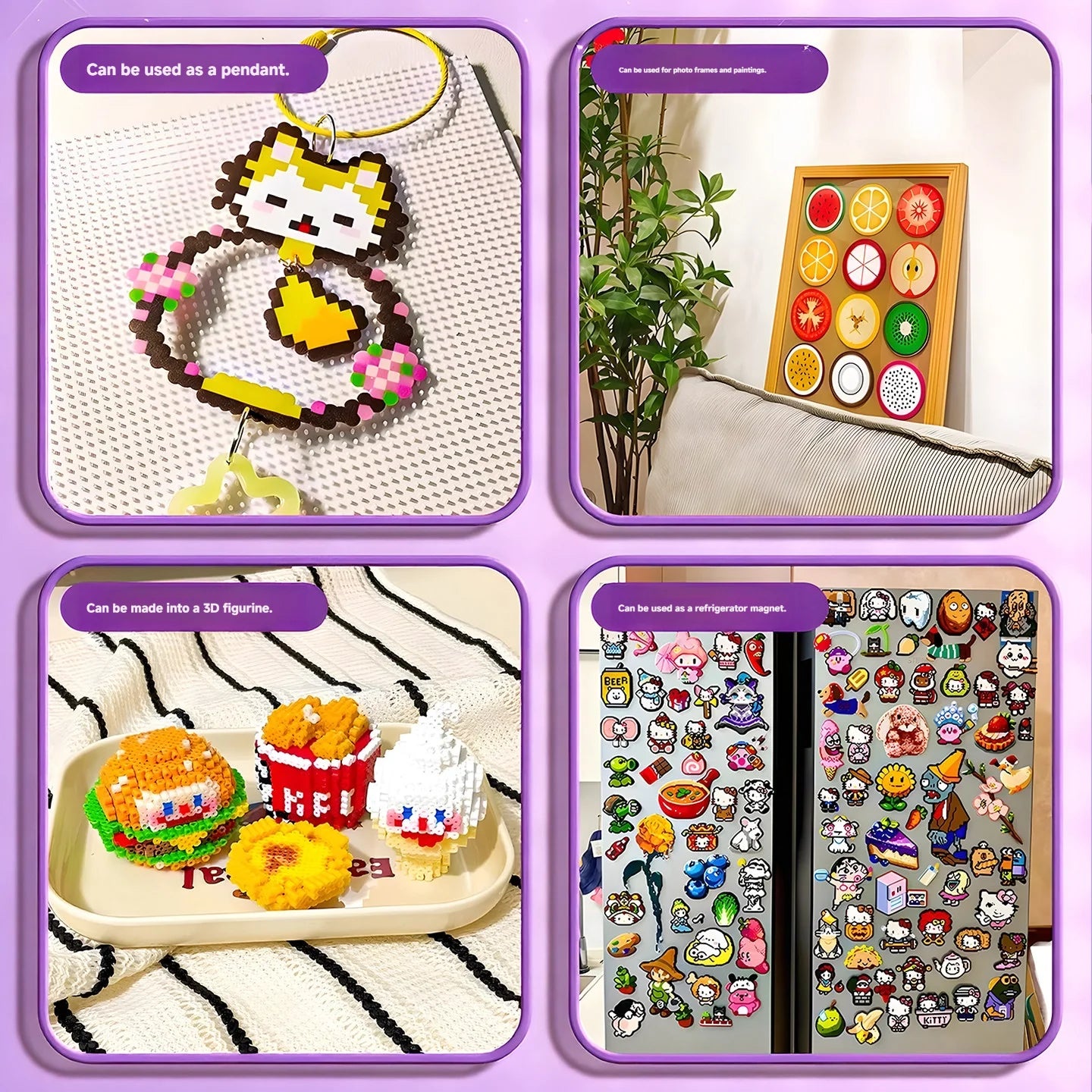Pindou handmade DIY bean set tools for boys and girls, toy gifts, three-dimensional fusion, Coco supplement