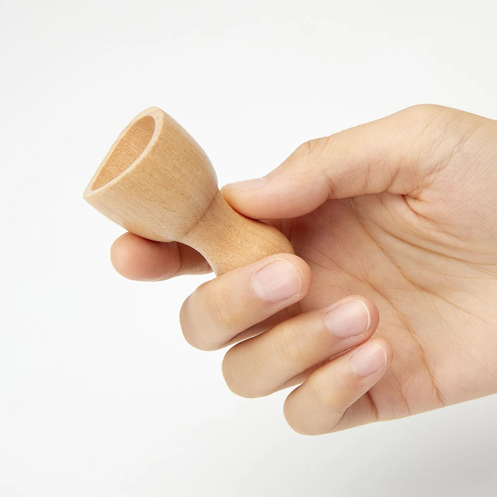 1/7pcs Face Massager  Wooden Face  Face Roller Mini Wood Therapy Face Wood Therapy Meridian Massage Kit Facial Roller Lifting