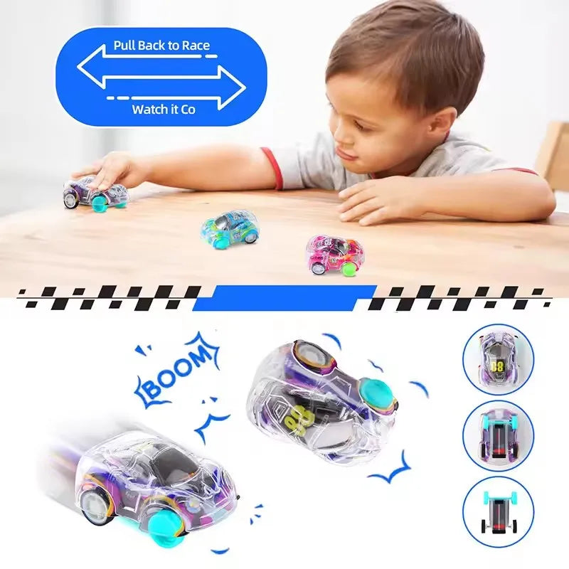 12/24Pcs Mini Pull Back Cars Racing Toys for Kids Birthday Party Favors Classroom Prizes Goodie Bag Fillers Pinata Gifts