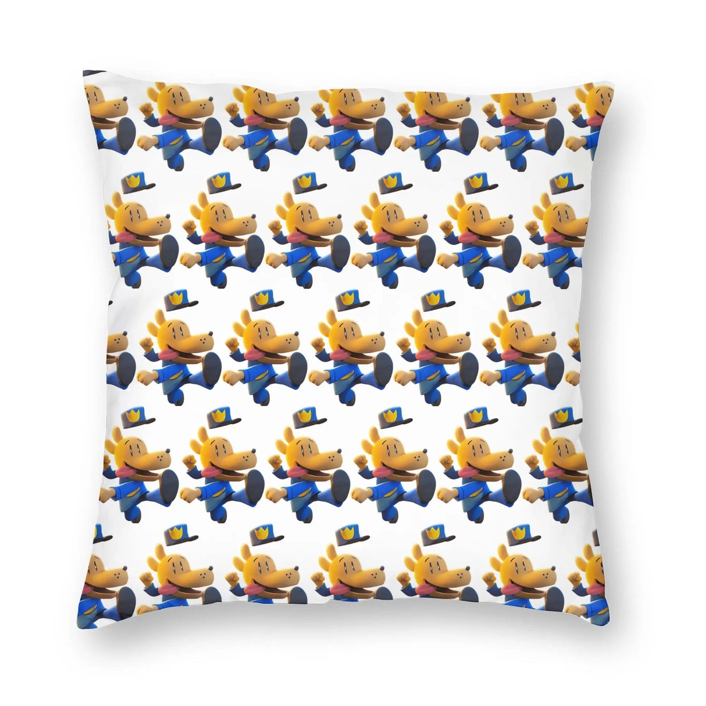 DogMan Petey the Cat x Dog Man Pillowcase Double-sided Printing Fabric Cushion Cover Decor  Pillow Case Cover Bed Zipper 40*40cm
