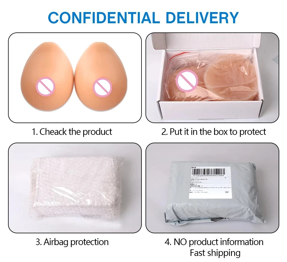 Silicone Realistic Fake Chest Tits Sexy Artificial Boobs Soft Breast Enhancement Pads for Transgender Drag Queens Party Cosplay