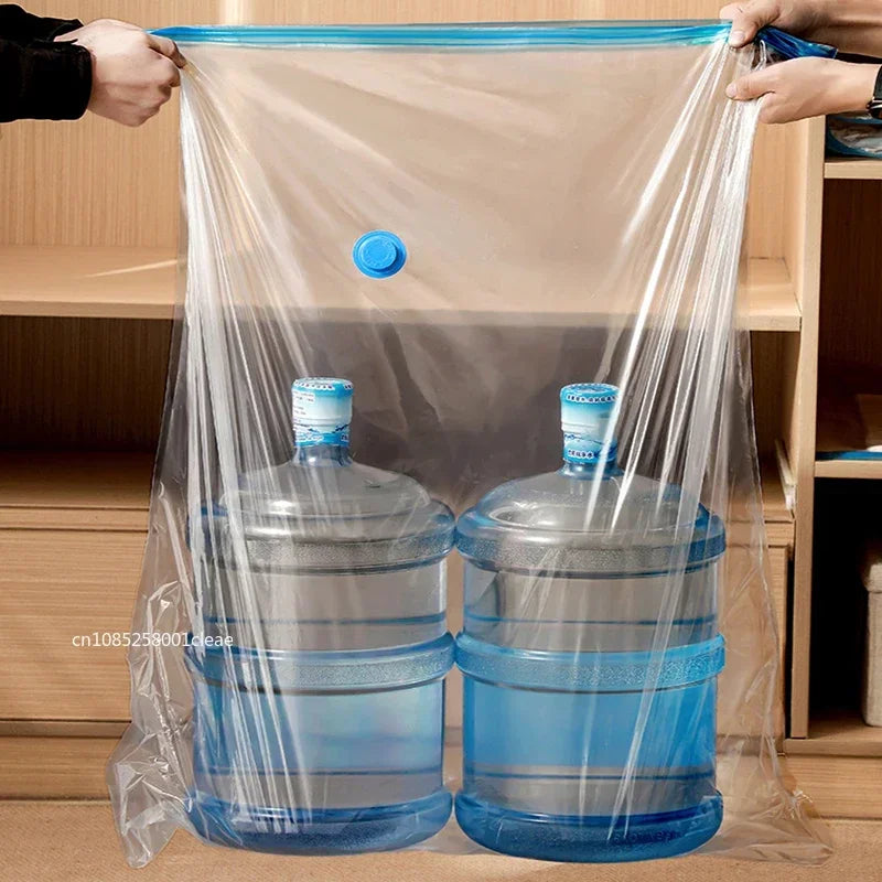 1-10pcs Thickened Vacuum Compression Bag,Transparent Quilt Vacuum Bags, Storage Bags, Household Clothing Storage and Sorting Bag