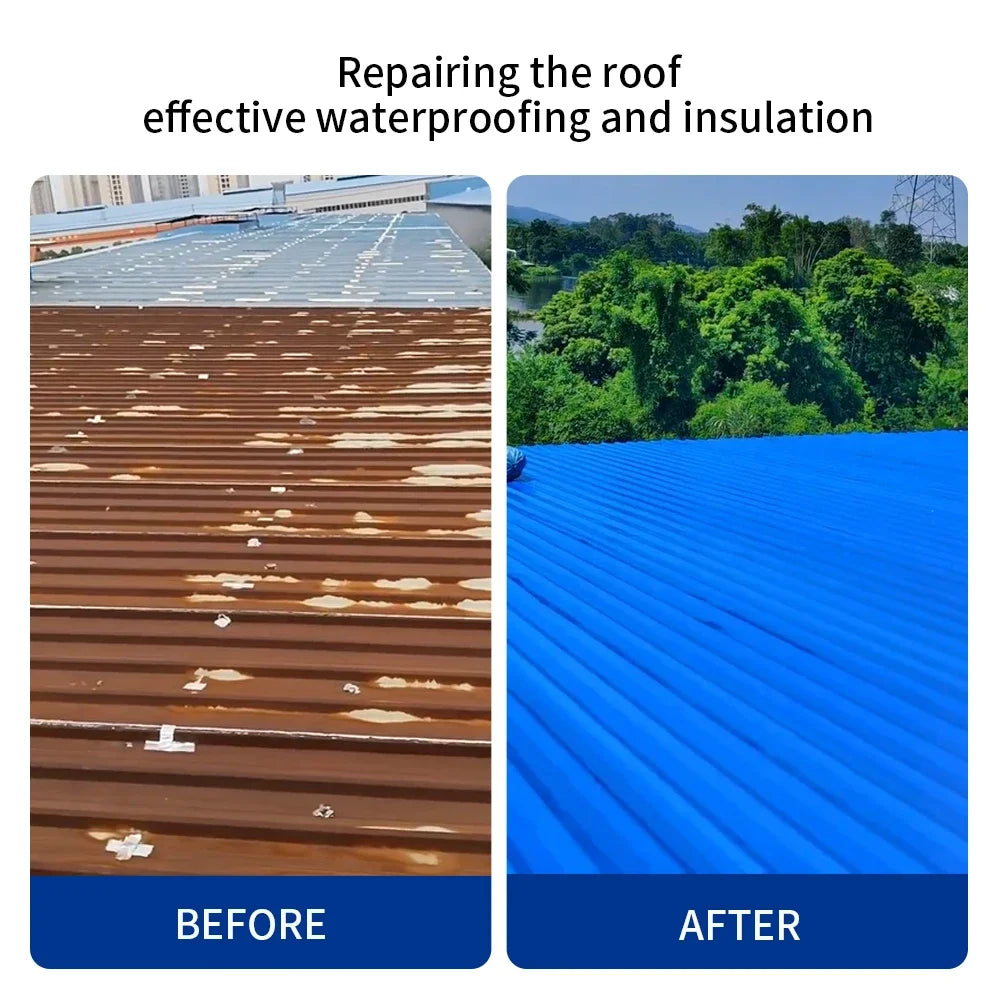 5/10M Waterproof Self-Adhesive Fix Tape Wall Crack Resistance Repair Adhesive Tape Heat Insulation Roof Leakproof Repair Sticker