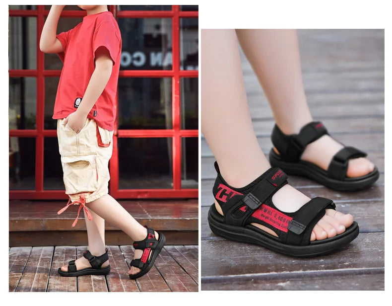 Hot Sale Summer Children Sandals Fashion Sneakers Boy Girls Outdoor Beach Shoes Kids Non-Slip Footwear Sandals
