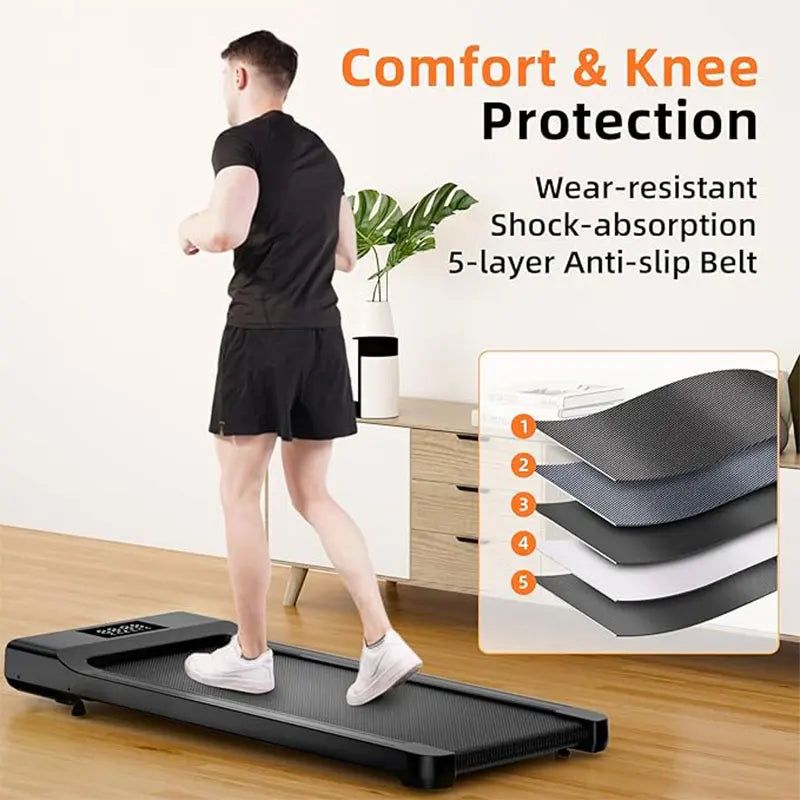 90CM Long Walking Area 200 lb Walking Pad ,Under Desk Treadmill with Remote Control ,2 in 1 Portable Walking Treadmill for Home