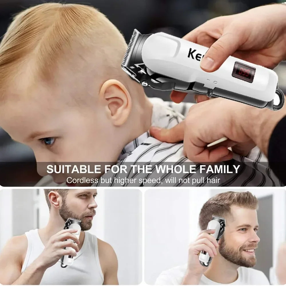 Kemei Hair Clipper Km-809A Km-1506 Km-1102 Profession Hair Trimmer Electric Beard Trimmer for Men's Hair Cutter Machine
