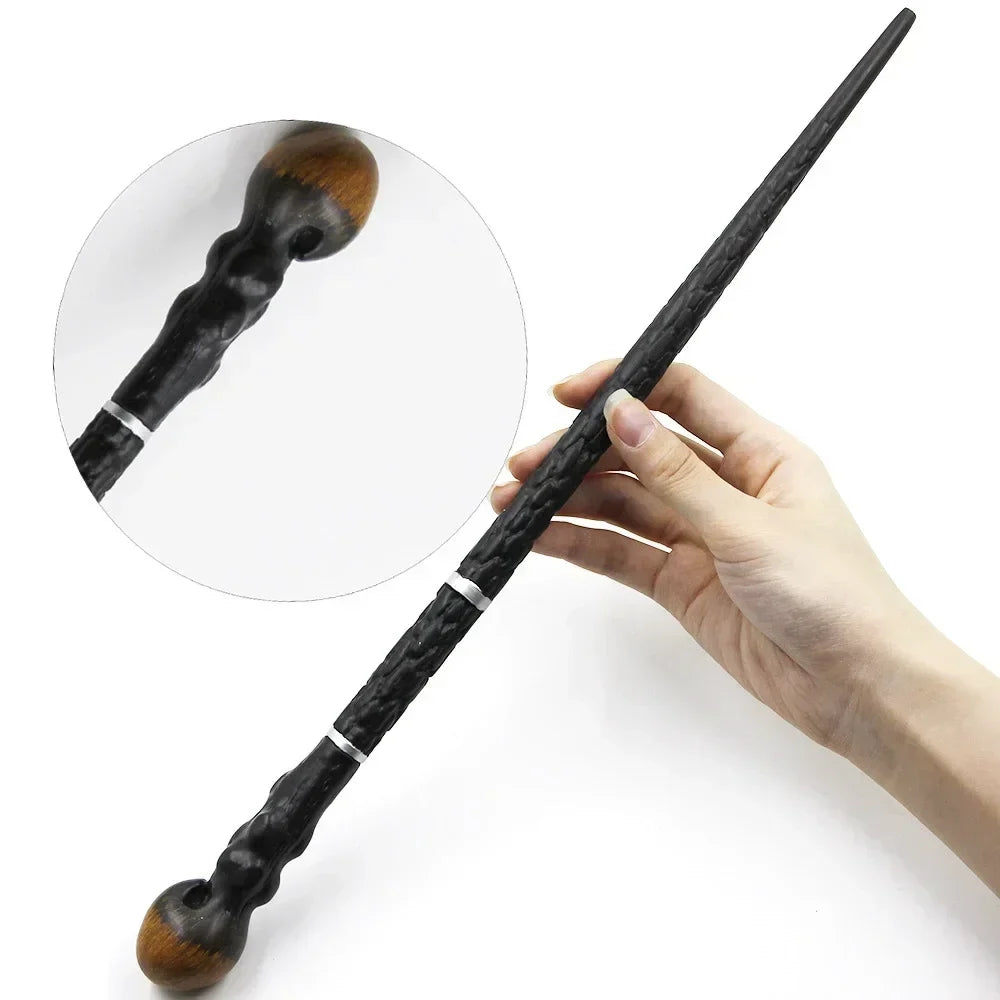 New Anime Cosplay Metal Core Magic Wand Harri Decoration Toy Accessories For Bacchetta Di Plastic Pottee Magic Stick