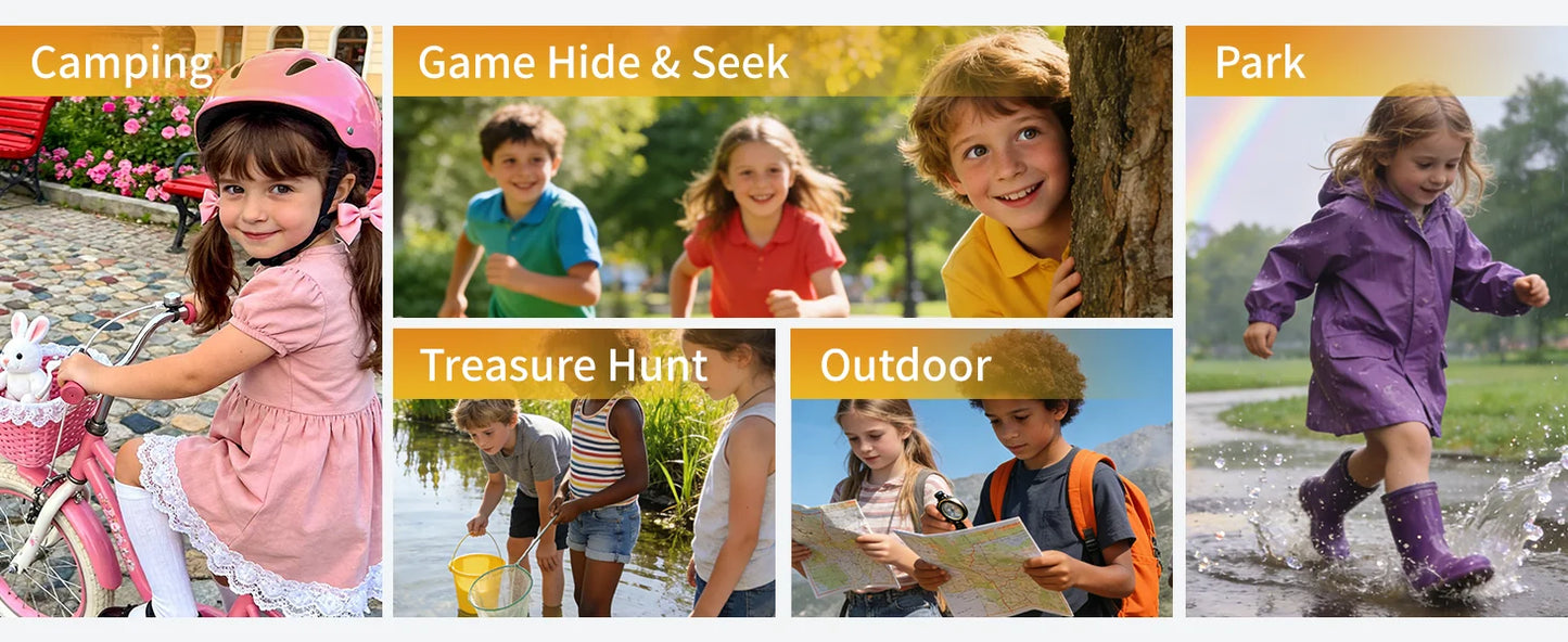 2 Pack Kids Video Walkie Talkies, Rechargeable Two Way Radio with Voice Changer and HD Camera, Indoor Outdoor Camping Hiking Toy