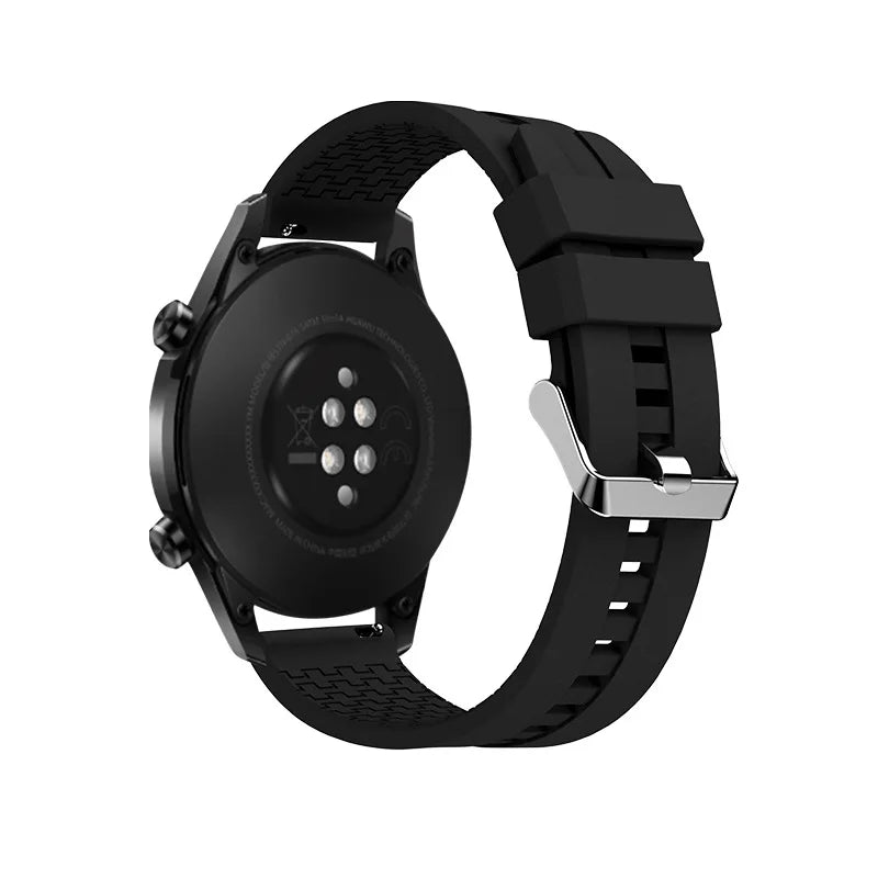 20mm 22mm watch band for Samsung Galaxy watch 6/5/pro/4/6 classic/Active 2 Silicone Sport bracelet huawei gt 4-3-pro-2-2e strap