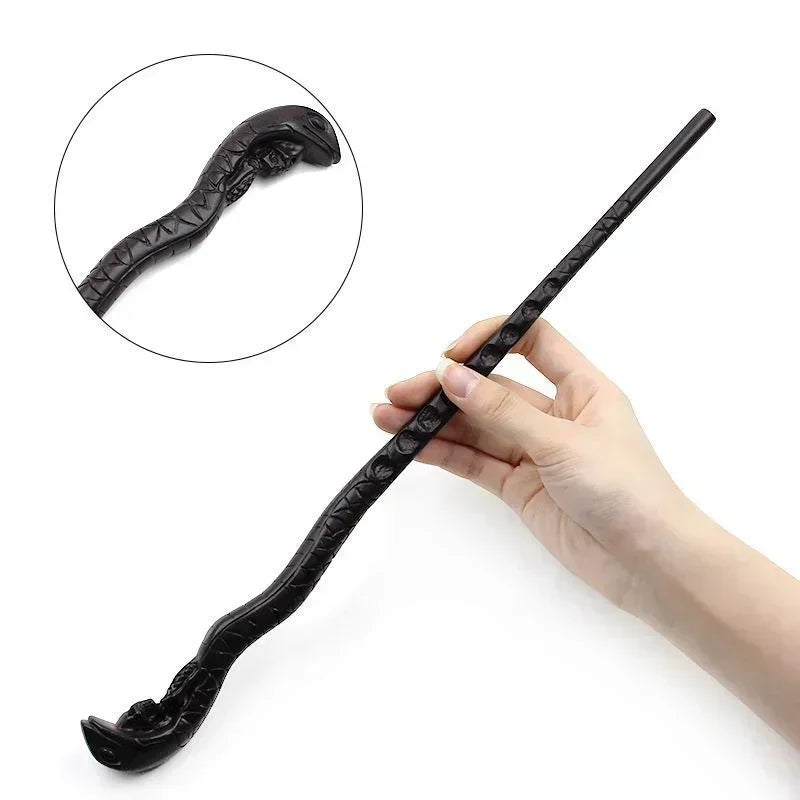 New Anime Cosplay Metal Core Magic Wand Harri Decoration Toy Accessories For Bacchetta Di Plastic Pottee Magic Stick
