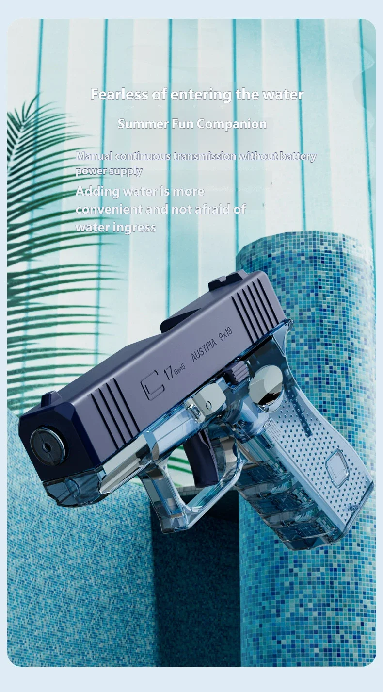 Outdoor Toy Water Gun Mini Spray Water Pistol Party Swimming Pool Beach Play Shoot Firing Water Gun Game For Children Adult Gift
