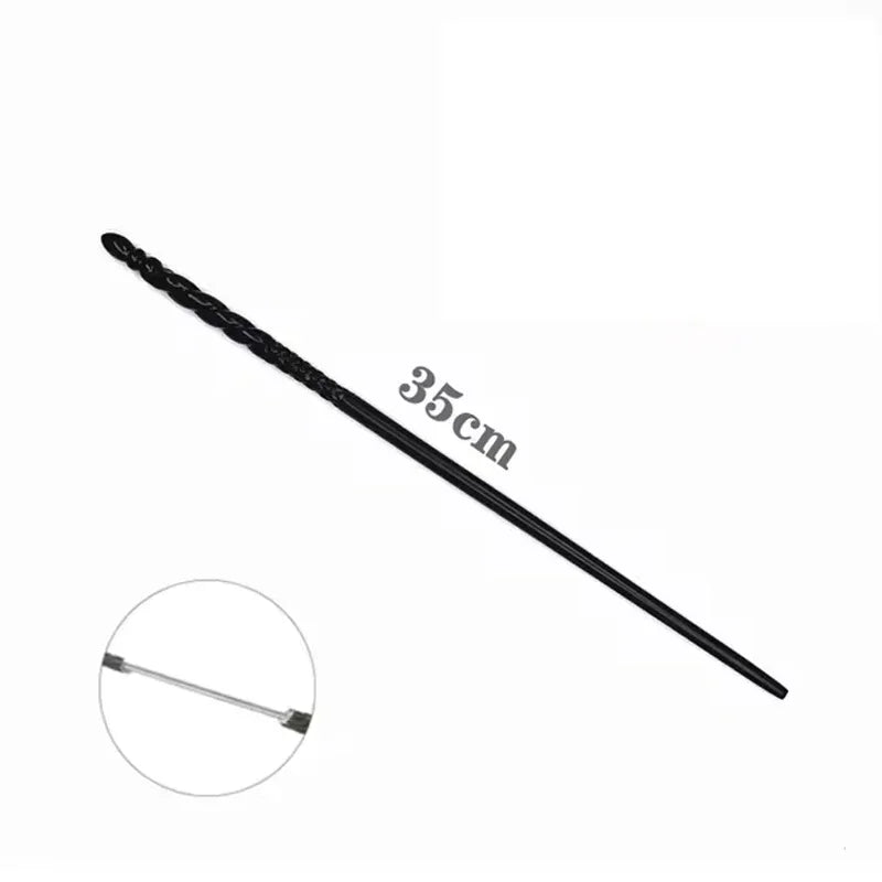 New Anime Cosplay Metal Core Magic Wand Harri Decoration Toy Accessories For Bacchetta Di Plastic Pottee Magic Stick