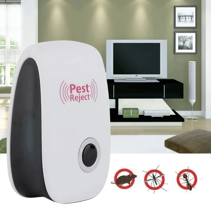 Ultrasonic Pest Repellent for Home Safe And Effective Mosquito Cockroach Mouse Insect Repeller for Summer Pest Extermination