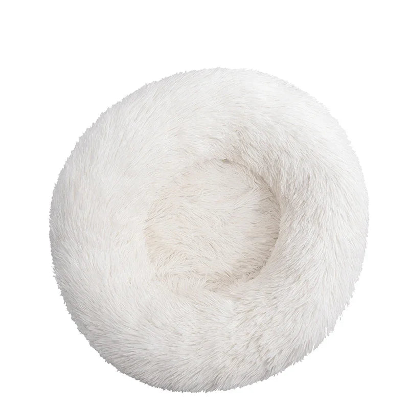 Super Soft Dog Bed Plush Cat Mat Dog Beds For Large Dogs Bed Labradors House Round Cushion Pet Product Accessories