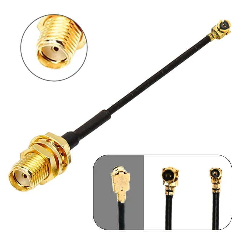 2/4/8Pcs RP SMA Pigtail Cable 1.13 Cable SMA Female Connector To UFL/U.FL Cable for WiFi Antenna Extension