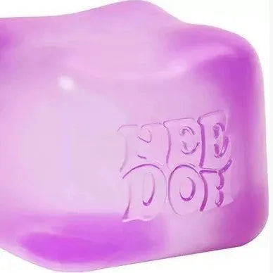 NeeDoh Jellyfish & Cube Squish Stress Relief Sensory Toy, Soft Gel Squeeze Toy for Kids and Adults
