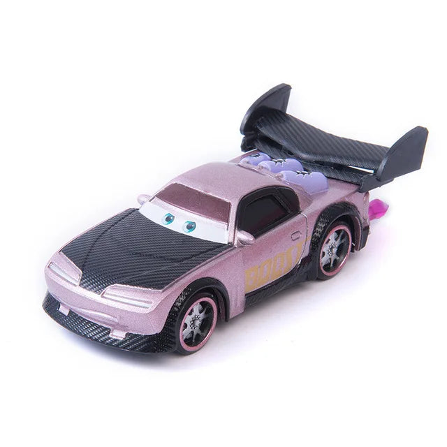 Cars toy Pixar Cars Toy Lightning McQueen Jackson Storm Mater Sally Sheriff 1:55 Diecast Model Car Toy Children Birthday Gift