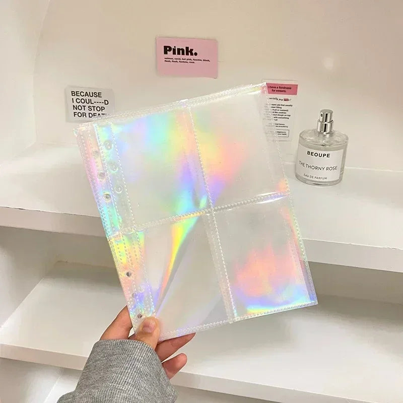 A5 Binder Photocards Cover Kpop Loose-leaf Collect Book Photo Cards Album Storage Book Stationery Birthday Gifts 포토카드 바인더