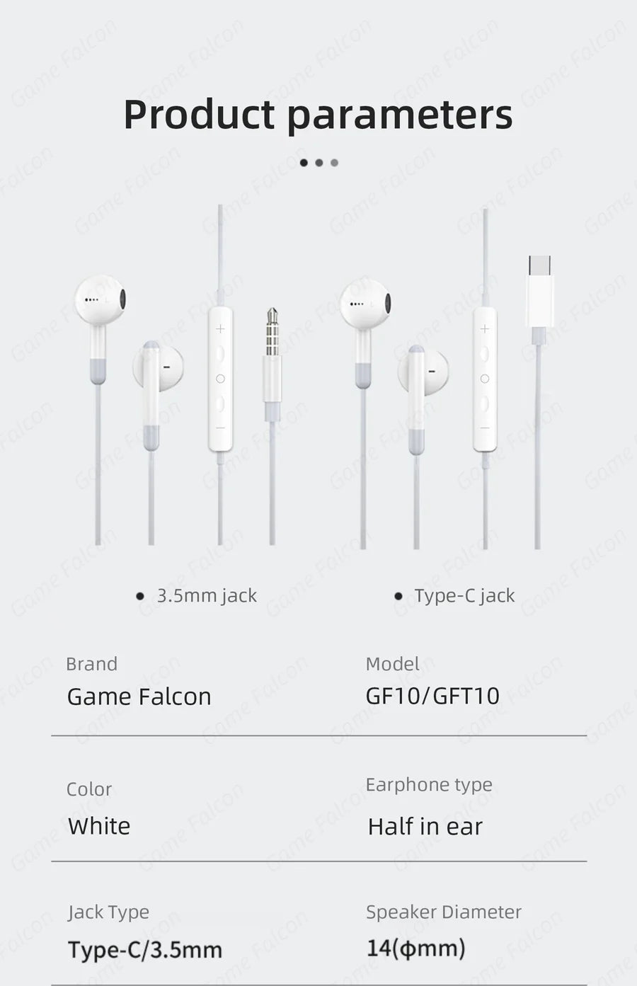 Type C 3.5mm Headset Stereo Music Earbud Wired Headphones With Mic DAC Chip For Samsung Galaxy S23 S22 S21 Ultra S20 Note 20 10