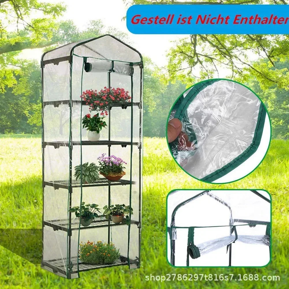 Adjustable Waterproof Plant Cover for Garden - Durable Multi-Layer Frost Protection Greenhouse Ideal for Vegetables And Flowers