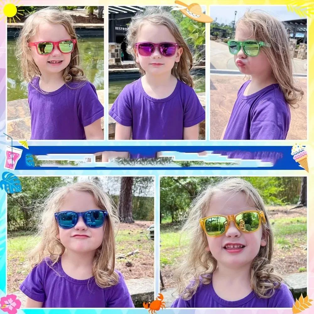 16/24 Pcs Cool Classic Fashion Glasses Kids Adult Birthday Wedding Party Guest Gifts, Classroom Rewards, Carnival Gift Packs