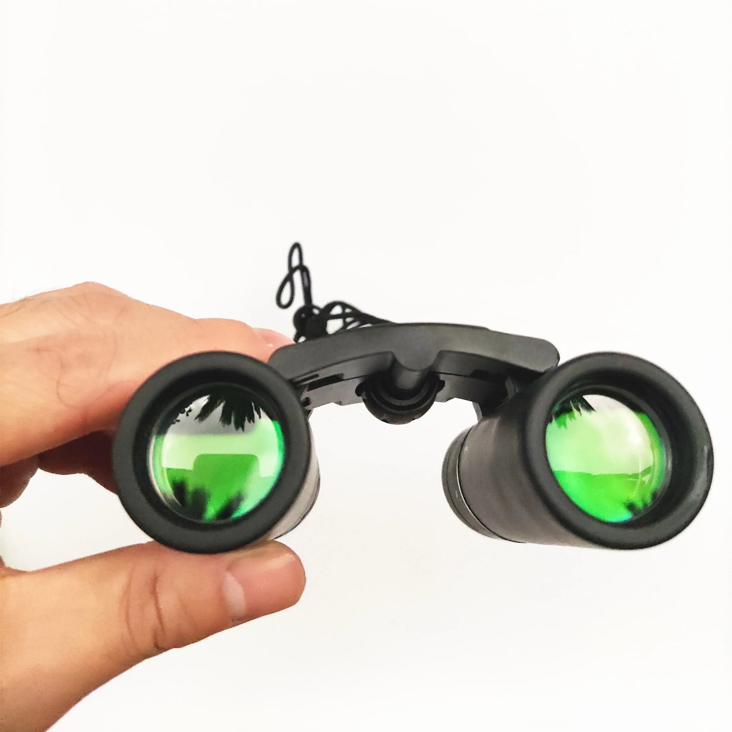 9000x25 HD Zoom Portable Powerful Binoculars Long Range BAK4 Telescope Jumelles Folding Optics for Outdoor Hunting Camping