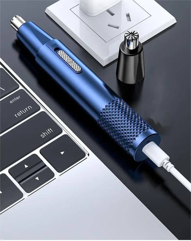Electric Shaving Nose Ear Trimmer Safe Face Care Rechargeable Nose Hair Trimmer for Men Shaving Hair Removal Razor Beard