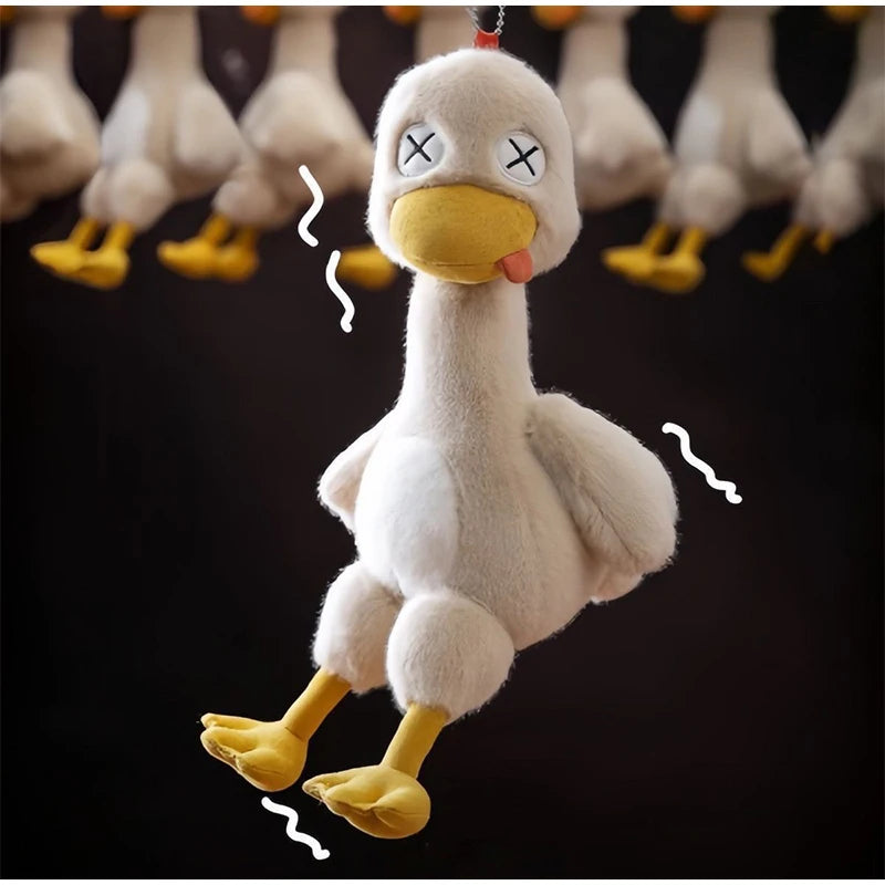 Magnetic Detachable New Cute Salted Duck Plush Toy Funny Spliced Stuffed Duck Doll Novelty Soft Plushie Prank Toy Birthday Gifts