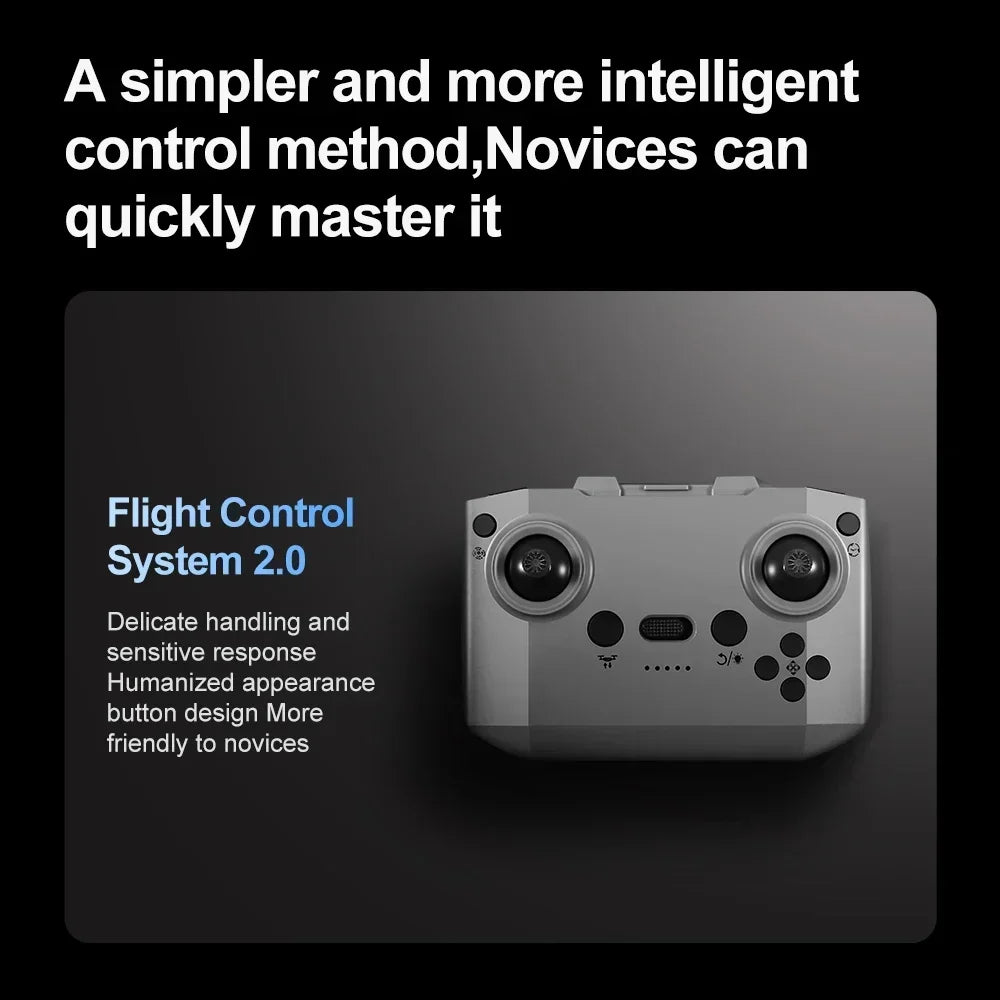 Lenovo V66 Mini Drone | 4K HD Camera, WiFi FPV, Obstacle Avoidance, Pocket-Sized RC Helicopter & Quadcopter