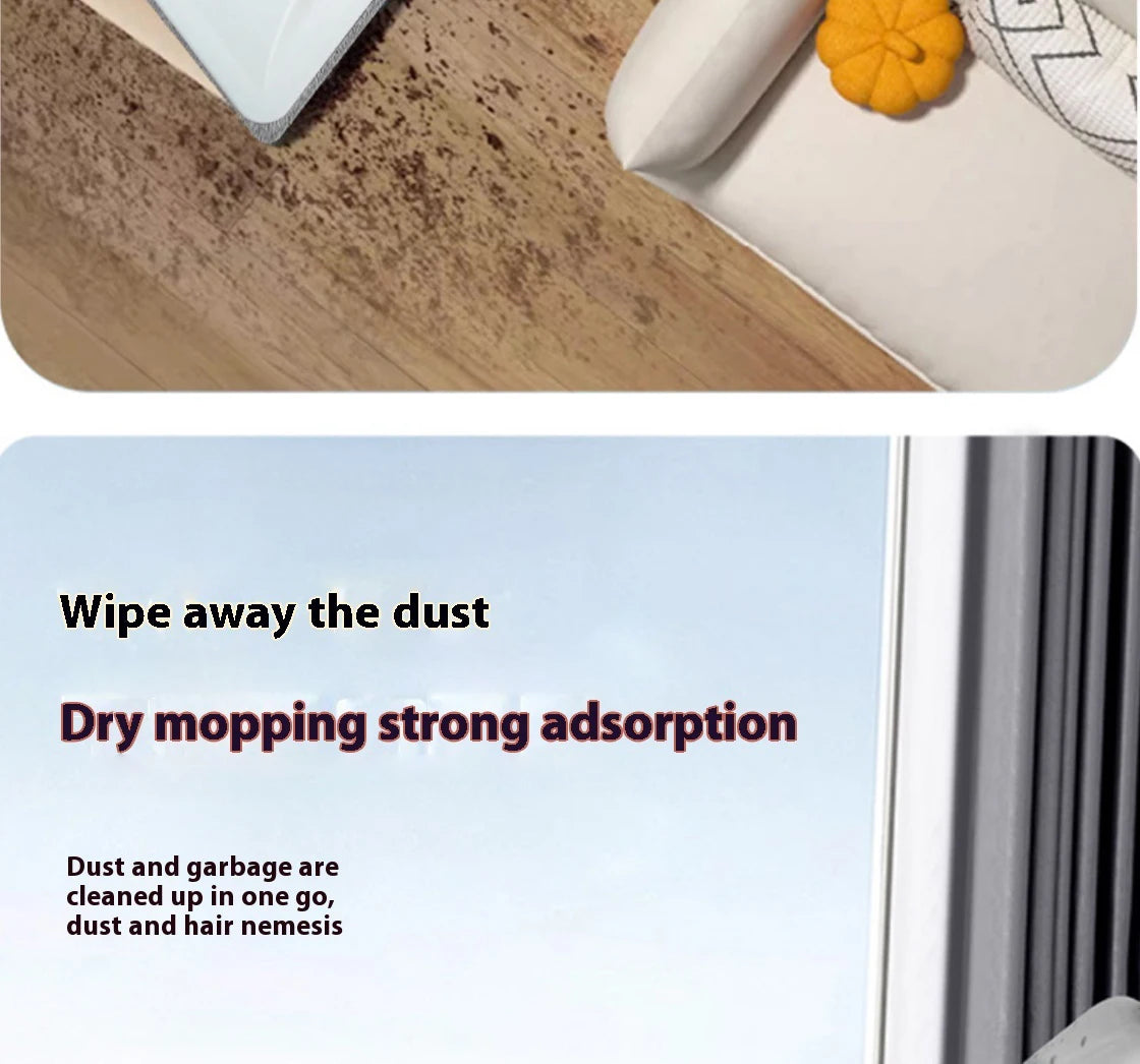 New Large Household Spray Mop With Replaceable Microfiber Pad For Wet And Dry Cleaning Microfiber Pads Rotating Spray Mop Broom