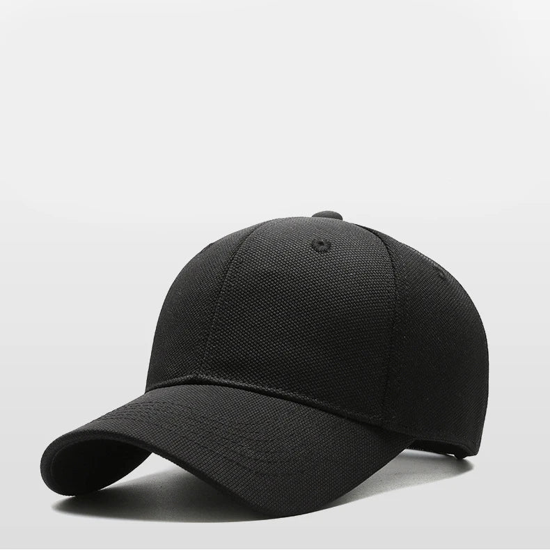 Pineapple Cloth Light Plate Simple Hat Men'S Casual Baseball Cap Fashion Visor Hat Minimalist Female Cap, Big Head Circumference