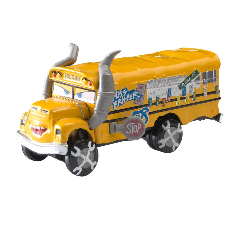Cars toy Pixar Cars Toy Lightning McQueen Jackson Storm Mater Sally Sheriff 1:55 Diecast Model Car Toy Children Birthday Gift