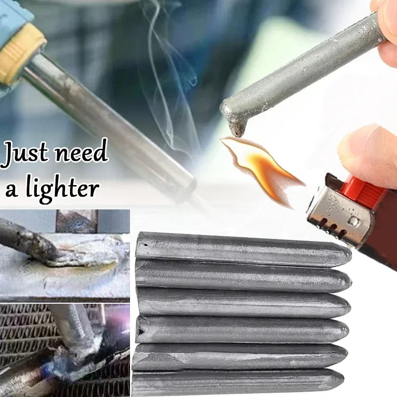 Easy Melt Welding Rods 3 30PCS Low Temperature Soldering Rods for Copper Iron Stainless Steel Aluminum Repair Kit