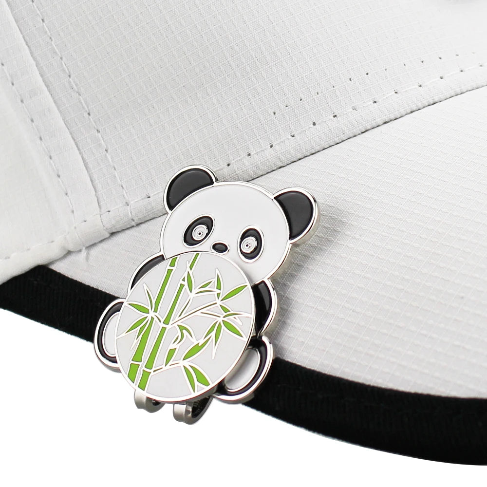 Golf Ball Mark with Golf Hat Clip Magnetic Alloy Birdie One Putt Eagle Tiger Cap Glove Design Golf Marker Men Women Drop Ship