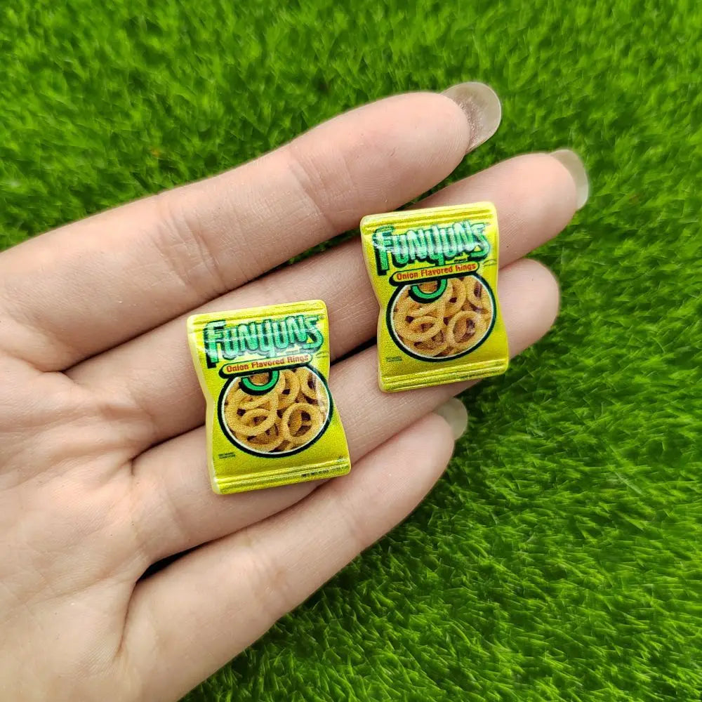 8pcs Assorted Resin Dollhouse Miniature Food Chips Snack Bag for Blyth ob11 Doll Accessories Toy