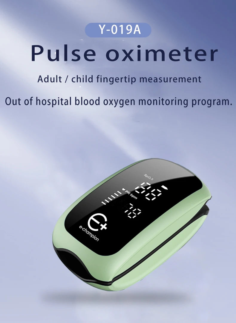 Rechargeable Oximeter Infrared Fever Thermometer Digital LCD Infant Adult Non-contact Laser Body Temperature Ear Thermometer