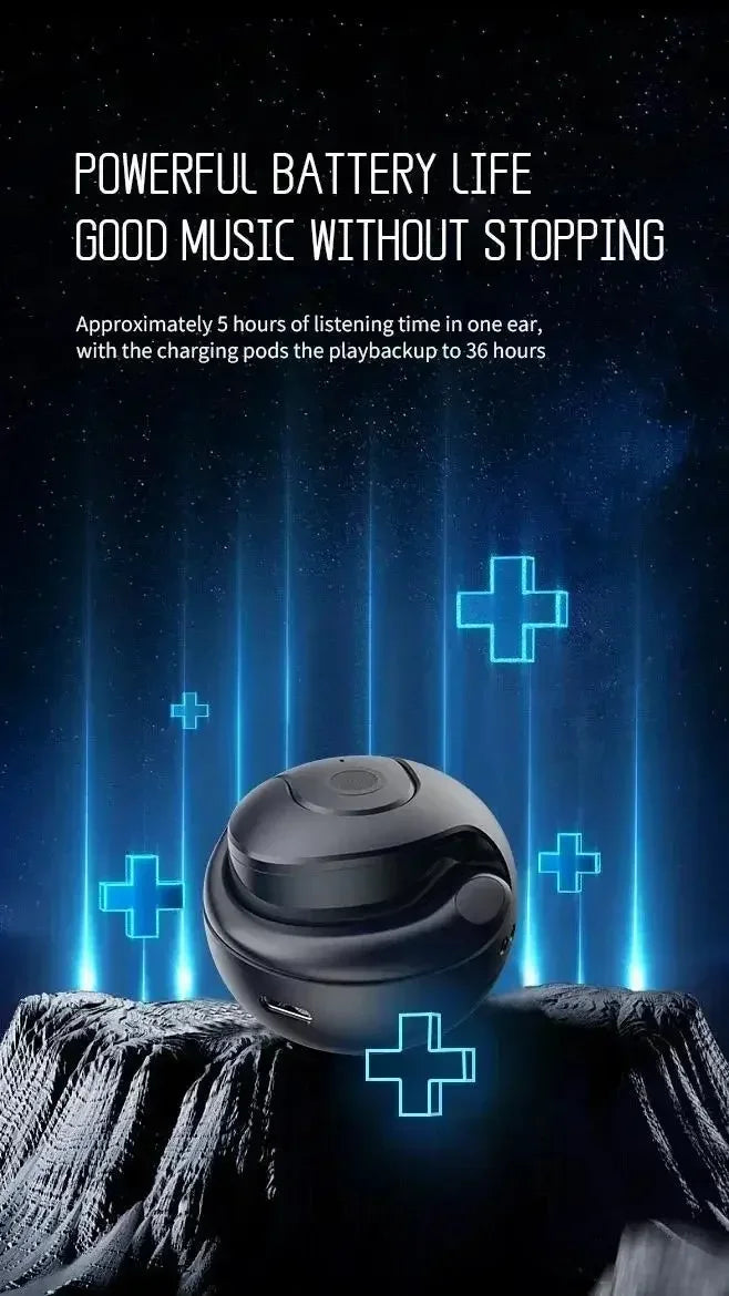 Language Translator Headphones Bluetooth-Compatible 5.0 Real Time Translation Earbuds Supports 144 Languages for Professionals