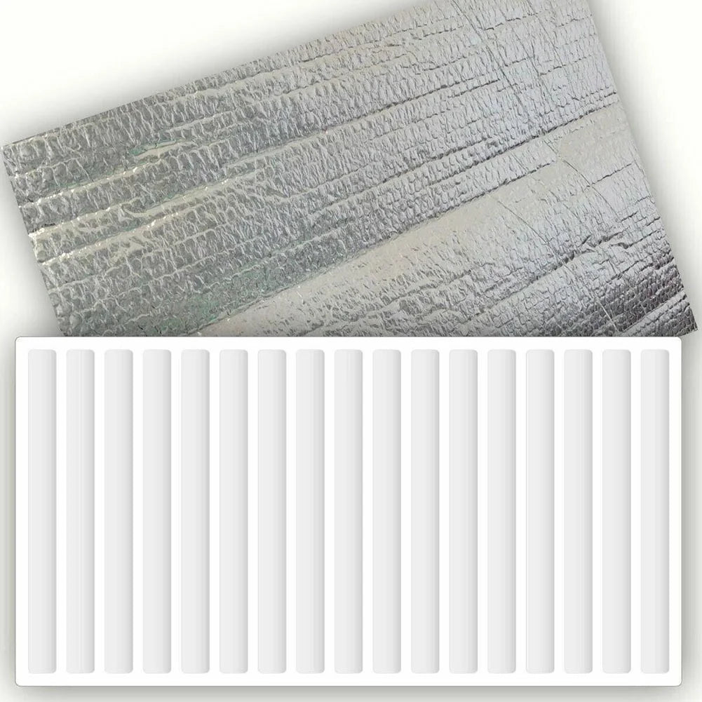 0.6m By 1.2m Radiator Aluminum Foil Insulation Sheet Double Sided Reflective Heat Barrier For Walls And Floors
