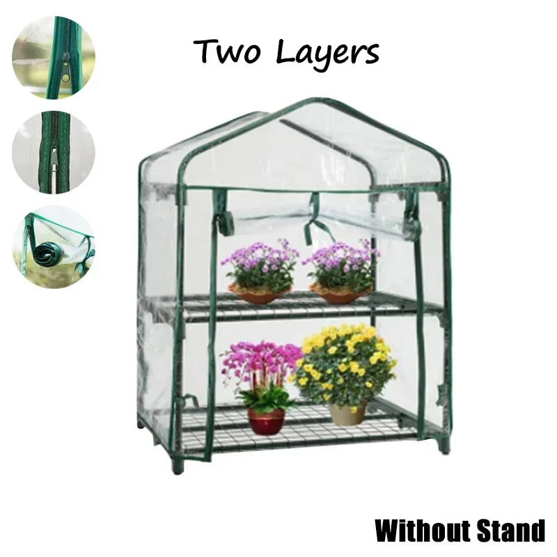 Adjustable Waterproof Plant Cover for Garden - Durable Multi-Layer Frost Protection Greenhouse Ideal for Vegetables And Flowers