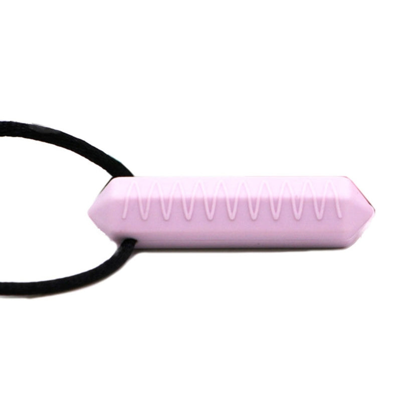 Stylish Silicone Pendant Necklace Chew Necklace Sensory Toy Provides Orals Stimulation Relieves Discomfort for All Age