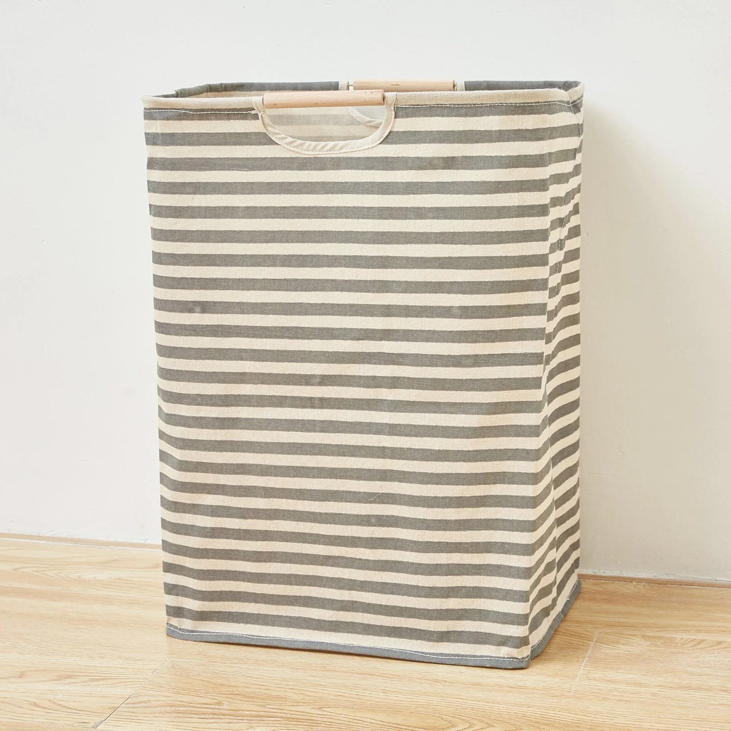 Waterproof Laundry Basket Cotton Linen Dirty Clothes Dirty Fabric Storage Basket Foldable Large Size Sundries Organizer  ﻿