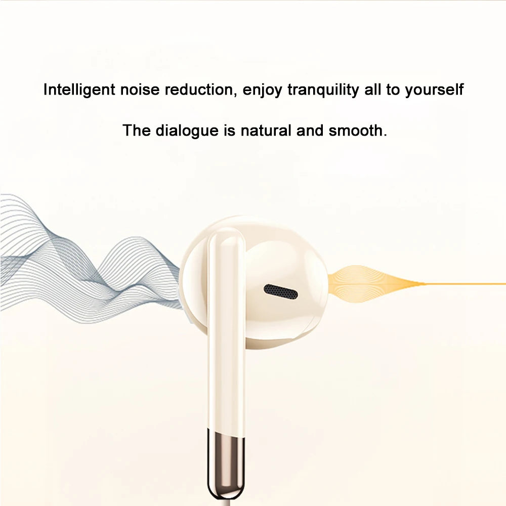 Type-C 3.5mm Jack Wired Headphones With Microphone For Samsung Galaxy S25 S24 S23 S22 S21 Ultra Note 20 10 USB-C Wired Earphones