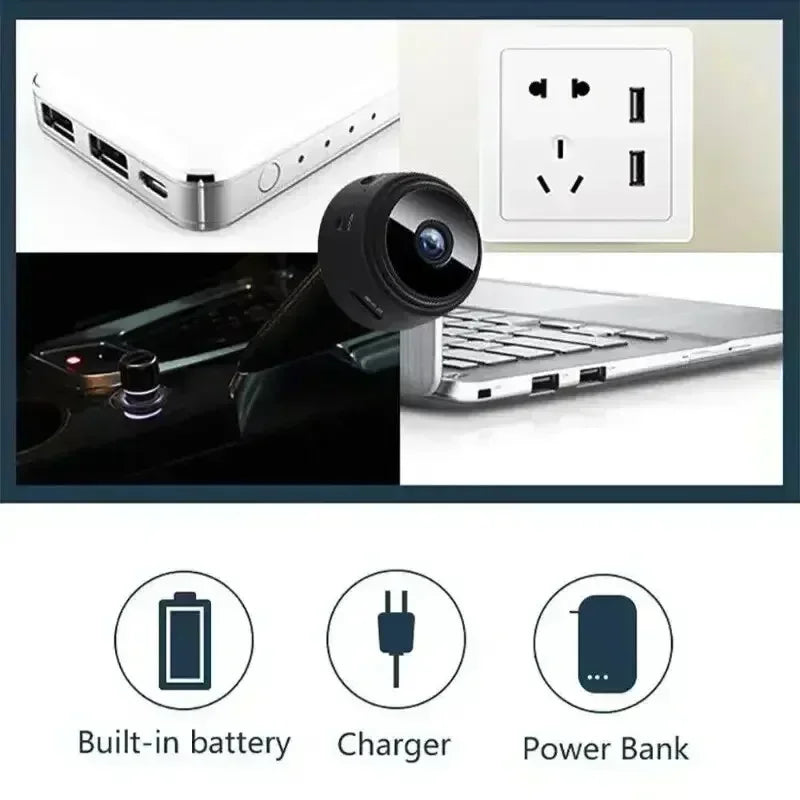 A9 WiFi Mini Camera Wireless Video Recorder Security Protection Camera Smart Home Monitoring Camera For Infants And Pets 2026
