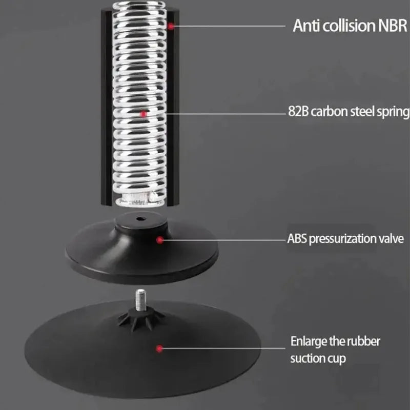 Stress Reliever for Children Punching Bag Toy with Suction Cup Stress Buster Desk Boxing Punch Ball Reduce Tension Toys